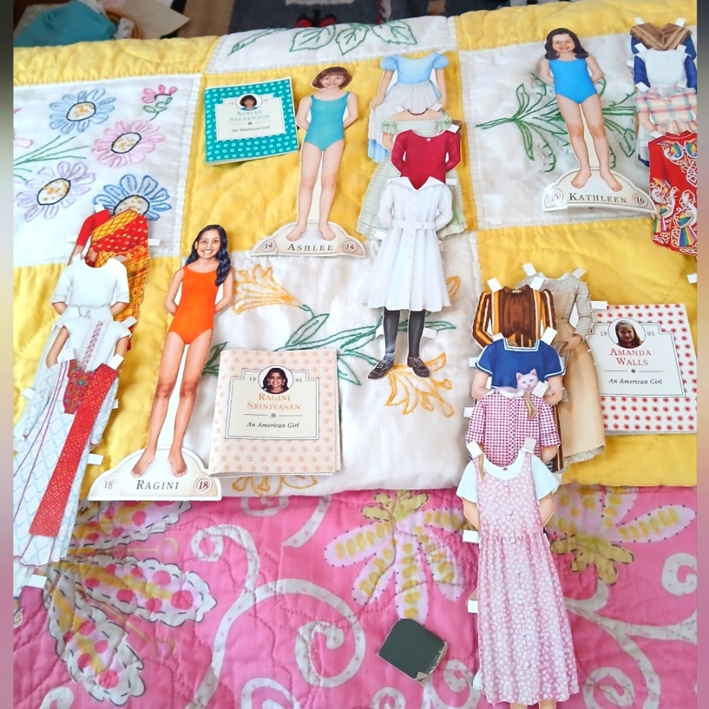 American Doll Paper Dolls